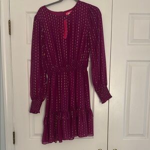 NWT Lilly Pulitzer Dotti Ruffle Dress